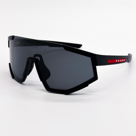 NEW PRADA LINEA ROSSA SPS 04W DG006F PRADA UNISEX PS04WS DG006F BLACK PS 04WS - Picture 4 of 13